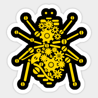 Beetle Bot Sticker